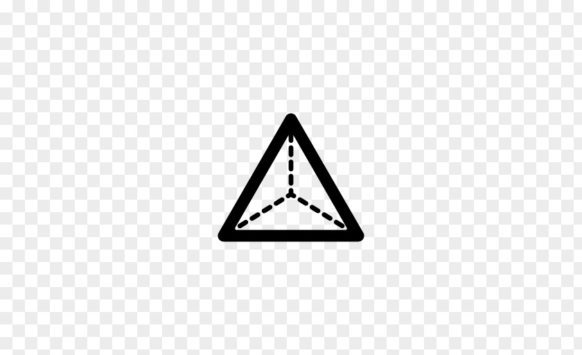 Pyramid Triangle Shape Geometry PNG