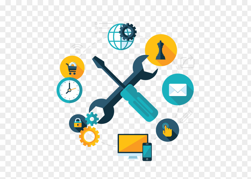 Business Web Development Service Digital Marketing Search Engine Optimization Technical Support PNG