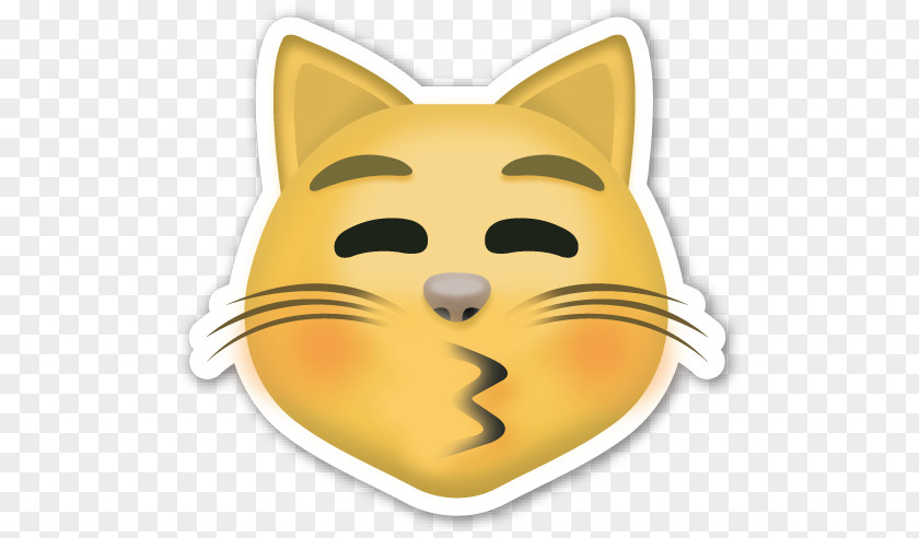 Cat T-shirt Emoji Heart Smile PNG