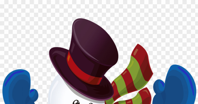 Design Snowman Hat Cosa PNG