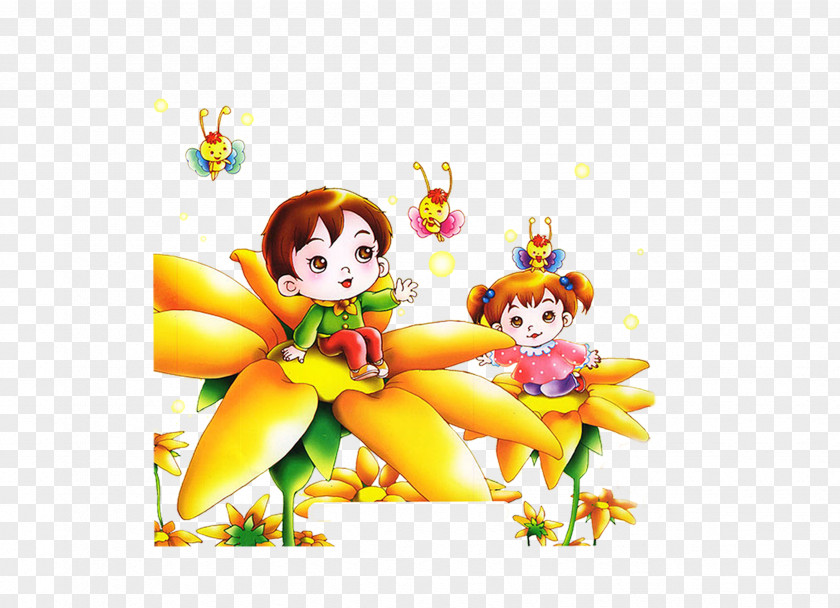 Flower Fairy Kindergarten PNG