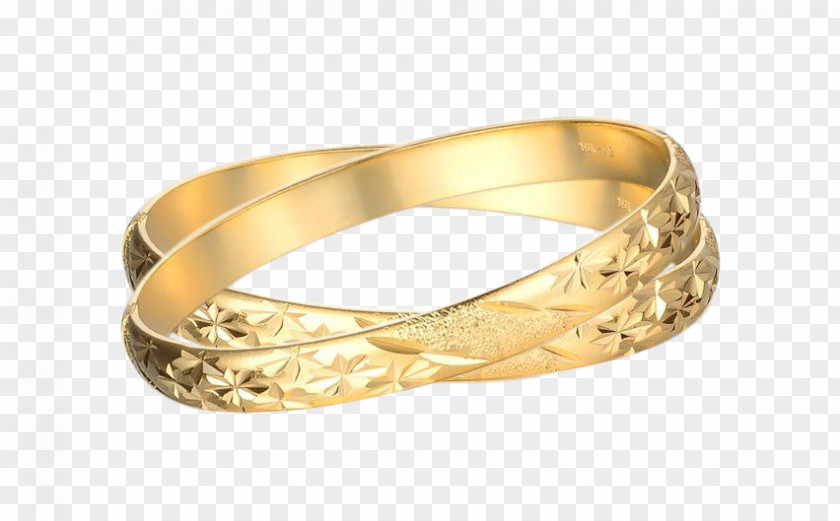 Gold Jewellery Bangle PNG