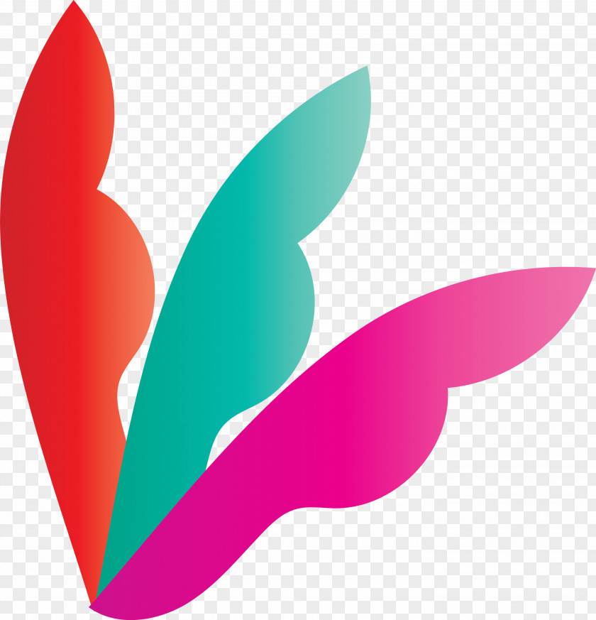 Leaf Logo Teal Meter M PNG