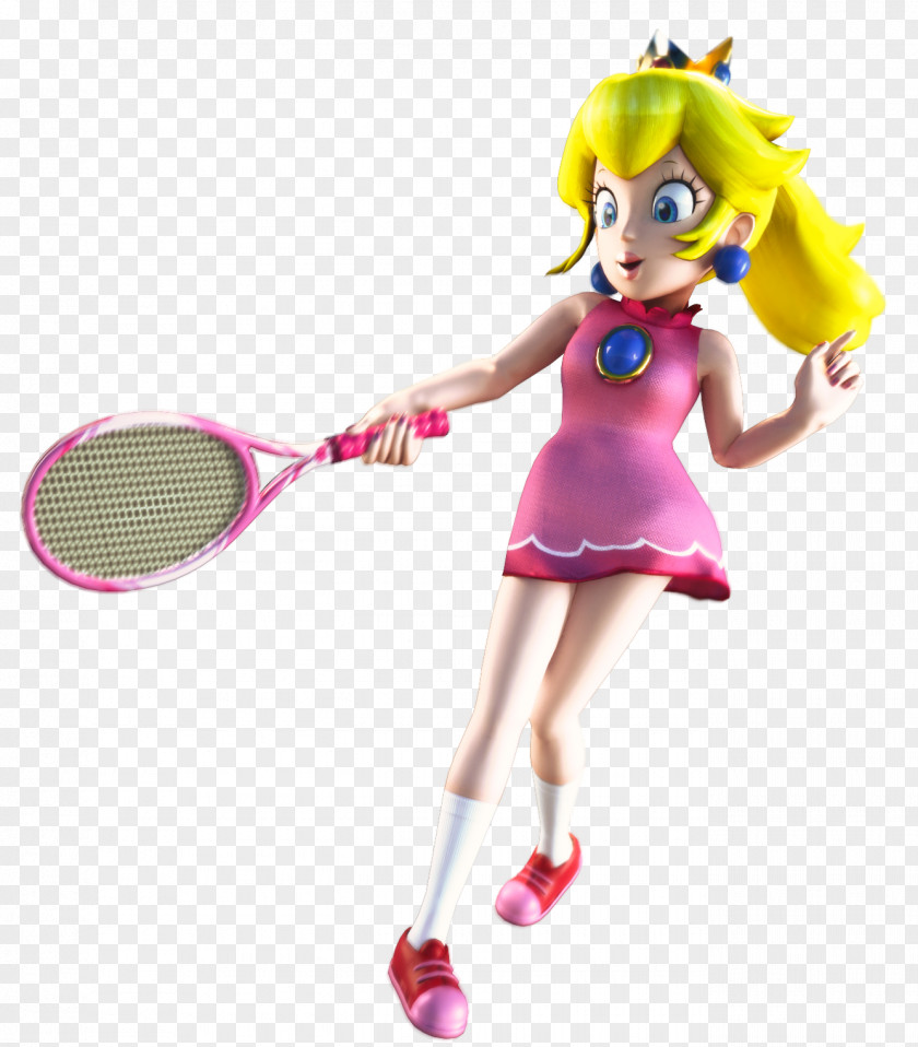 Tennis Super Princess Peach Wii Mario Bros. PNG