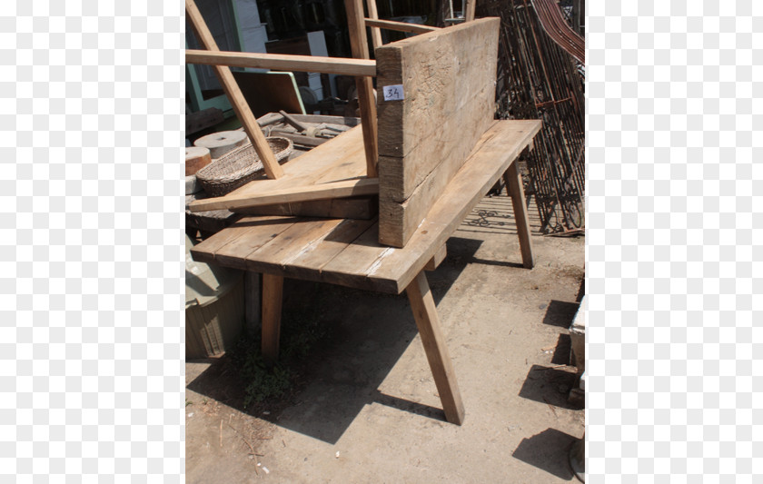 Antique Garden Furniture Table Bench Chair PNG