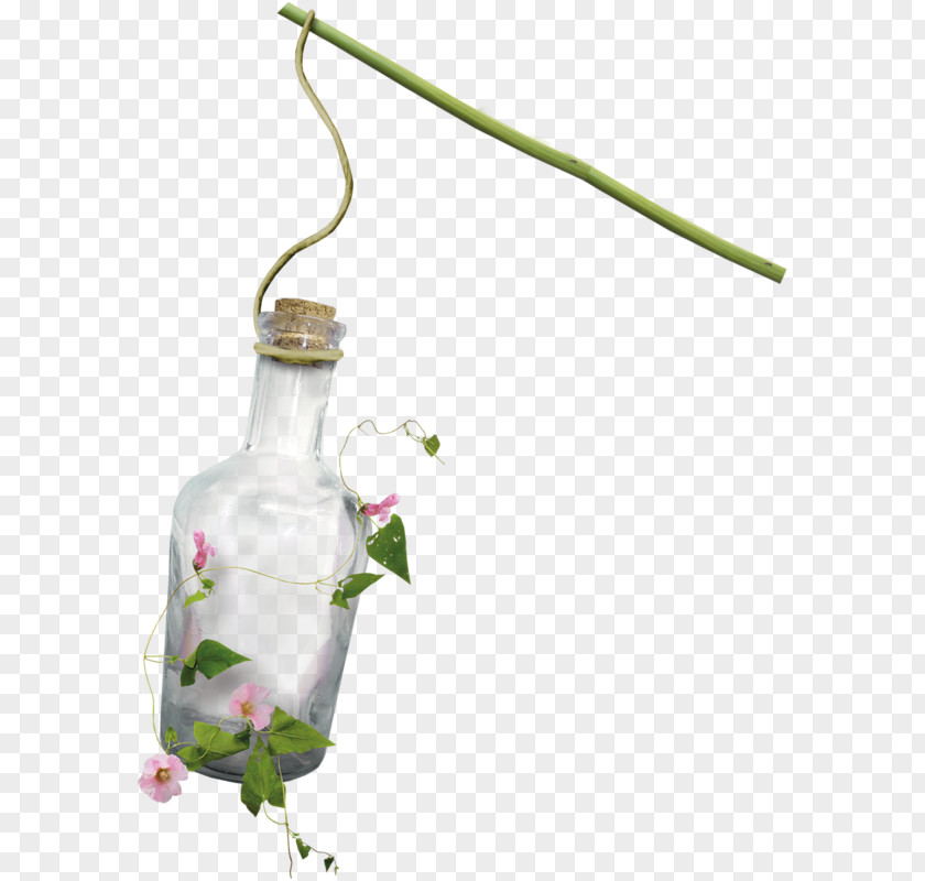 Drifting Bottle PNG