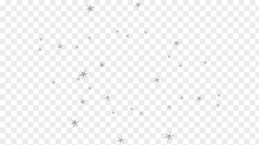 Angle White Point Star Font PNG