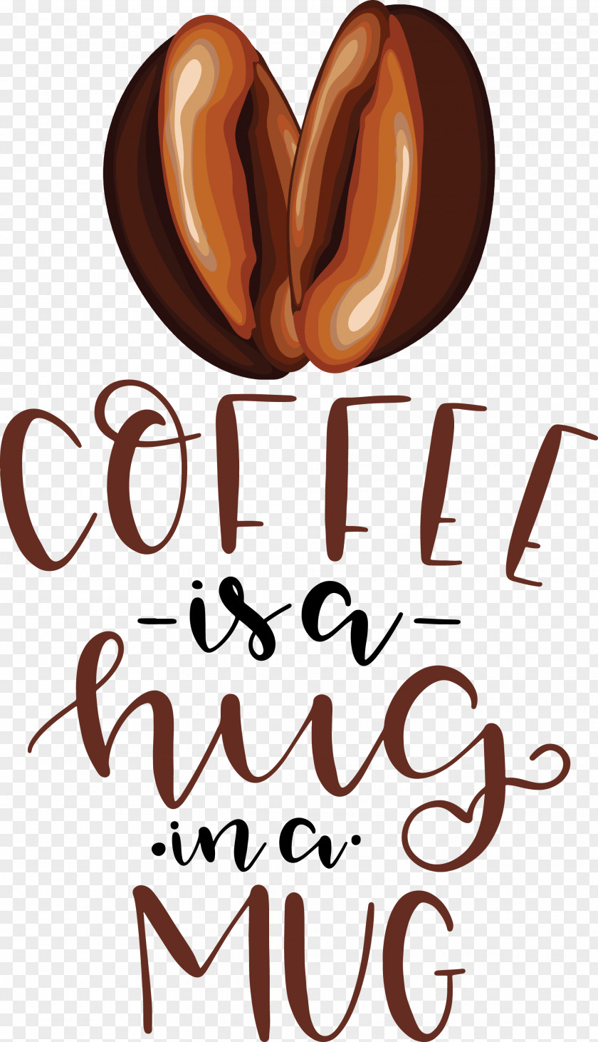 Coffee Is A Hug In Mug Quote PNG