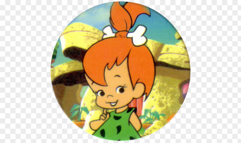 Pebbles Flinstone Fred Flintstone Wilma Barney Rubble Cartoon PNG