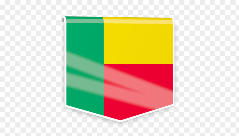 Benin Flag Green Line Angle PNG