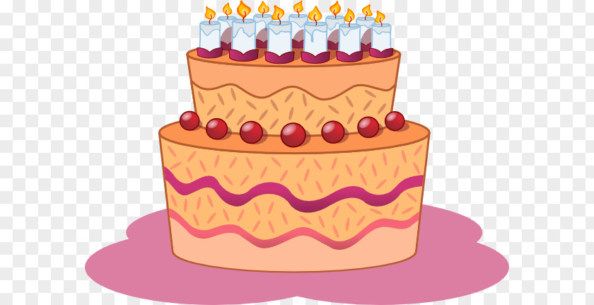 Birthday Cake Happy To You Candle Gift PNG