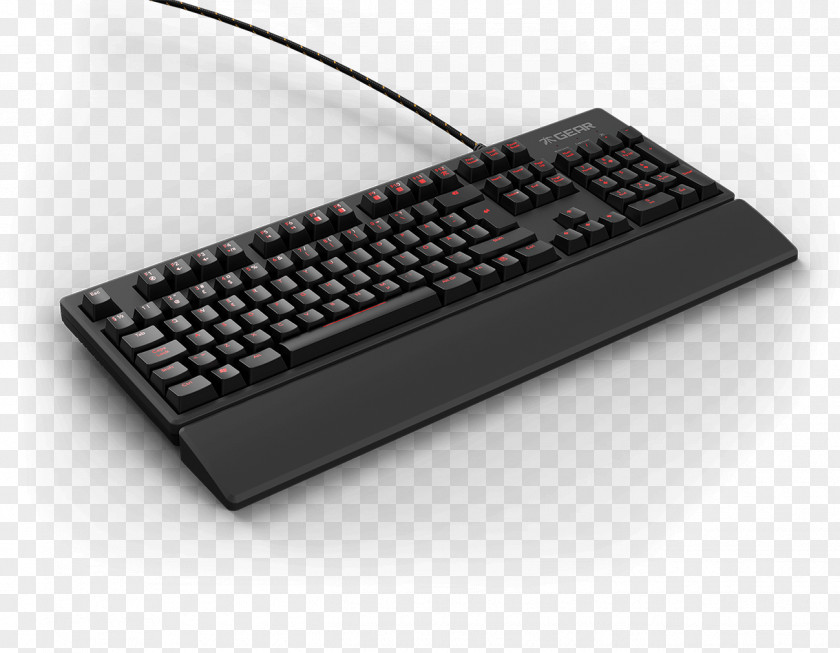 Cherry Computer Keyboard Fnatic Gear Rush Gaming Keycap PNG