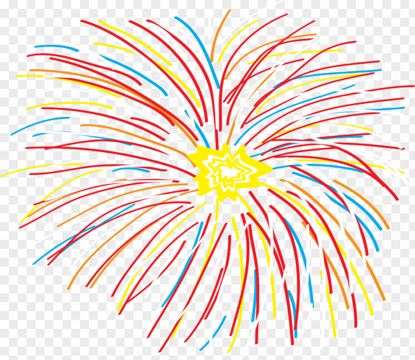 Colorful Fireworks Abstract Art Graphic Design Clip PNG