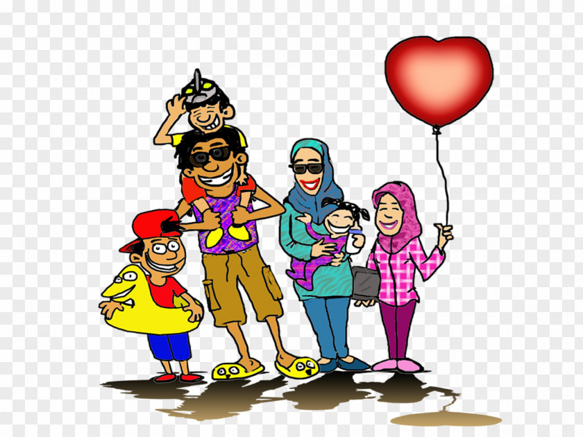 Family Cartoon Animation PNG