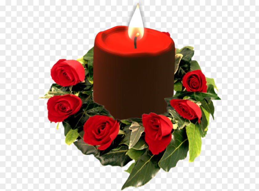 Rose Garden Roses Flame Candle PNG