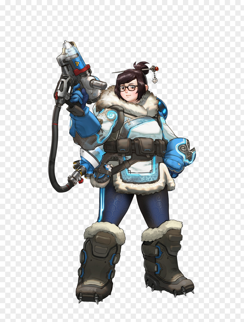Characters Of Overwatch Mei Game PNG of Game, overwatch clipart PNG
