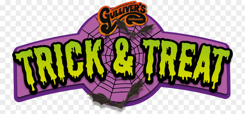 Logo Illustration Gulliver's Land Halloween Brand PNG