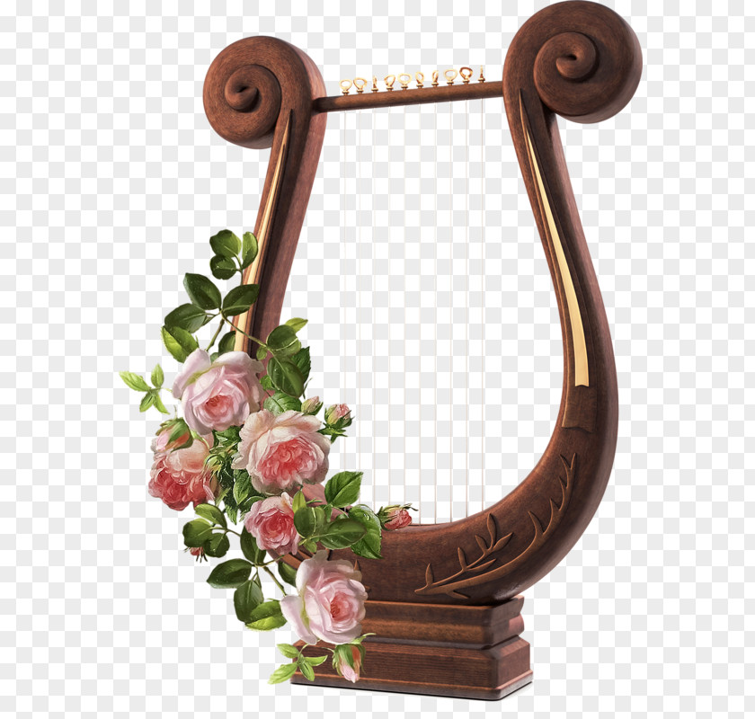 Musical Instruments Celtic Harp Lyre PNG