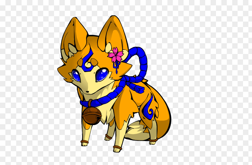 Little Fox Dog Cat Clip Art PNG