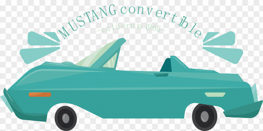 Roadster Design Car Ford Mustang Euclidean Vector PNG
