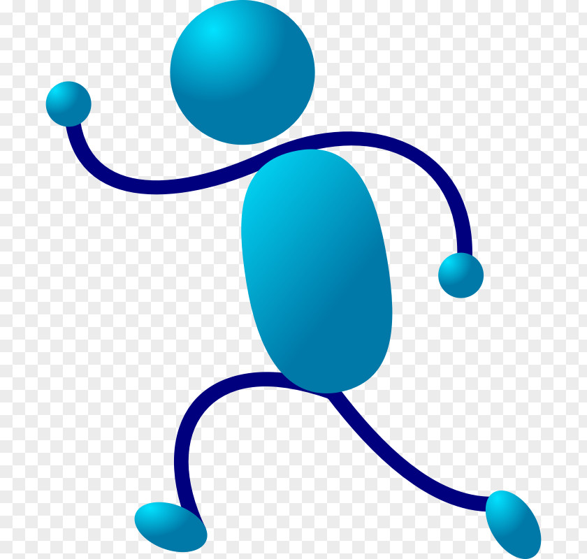 Running Man Stick Figure Free Content Clip Art PNG