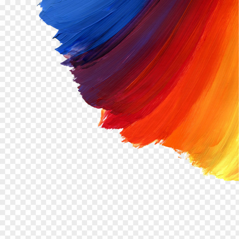Abstract Background Colorful Watercolor Painting Oil Paint Brushes PNG