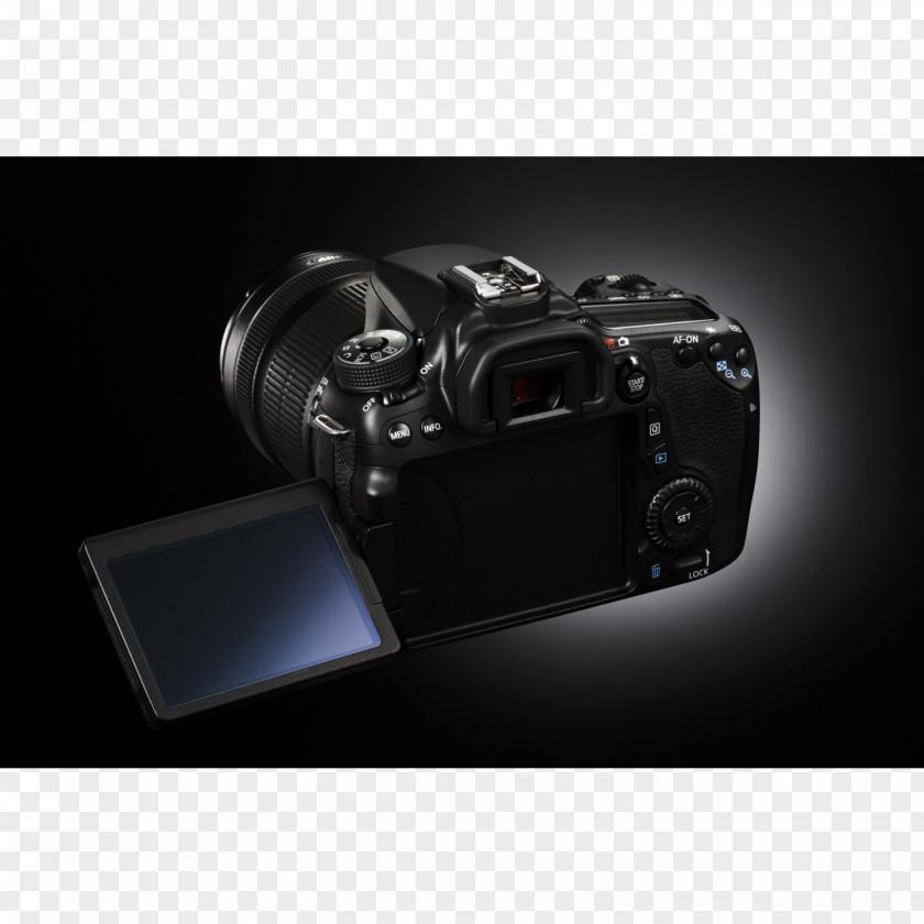 Camera Canon EOS 70D 77D EF-S 18–135mm Lens PNG