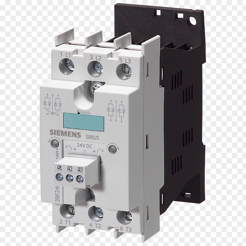 Circuit Breaker Magnetic Starter Relay Siemens Electric Current PNG