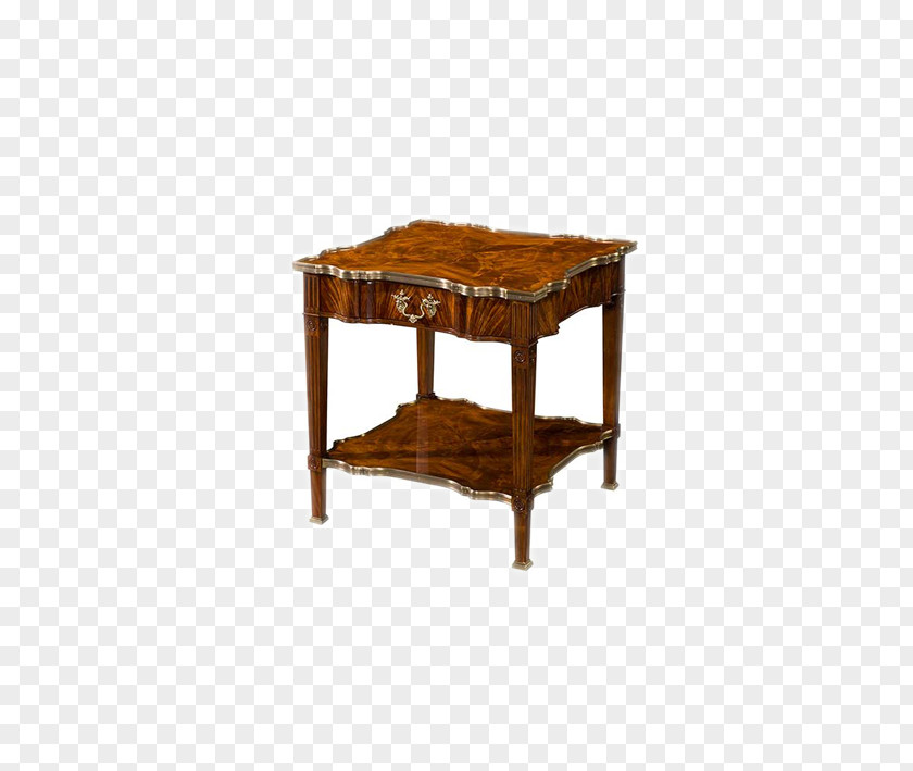 European-style Wooden Tables Table Nightstand Furniture Cabinetry PNG