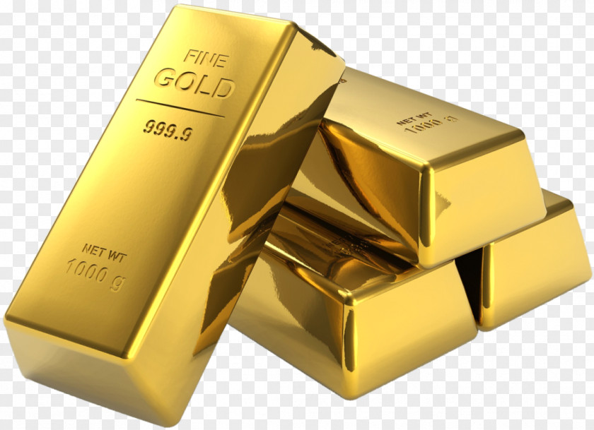 Gold Bullion Coin Bar As An Investment PNG