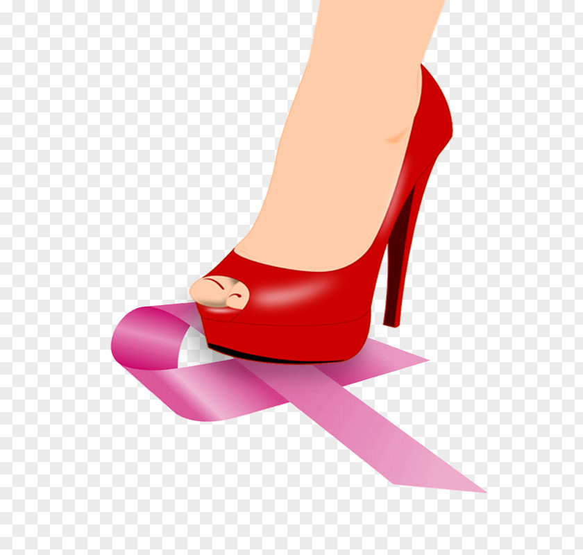 Human Leg Magenta Footwear High Heels Pink Shoe PNG