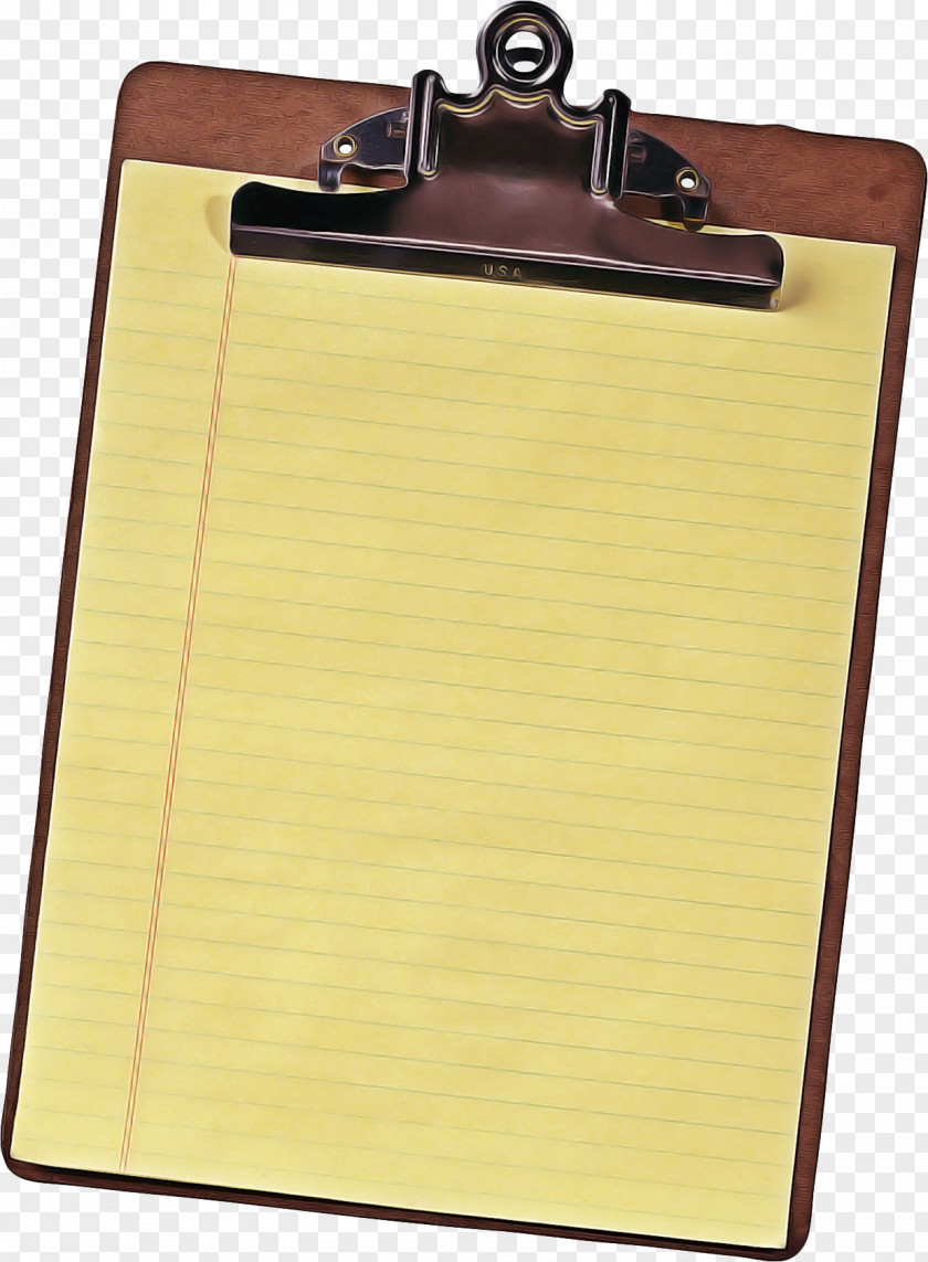 Office Instrument Transparent Clipboard Paper Background PNG