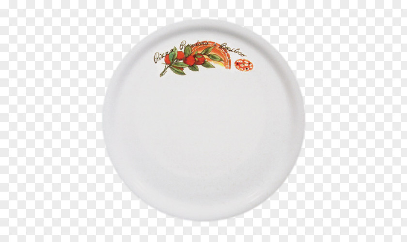 Plate Pizza Naples Porcelain Dish PNG