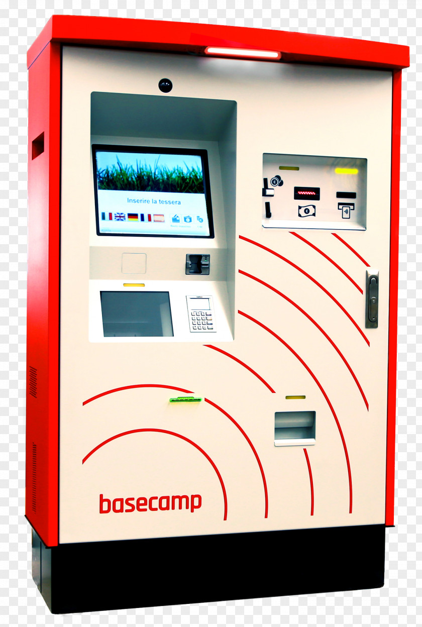 Basecamp Interactive Kiosks Campervans Camping Car Park System PNG