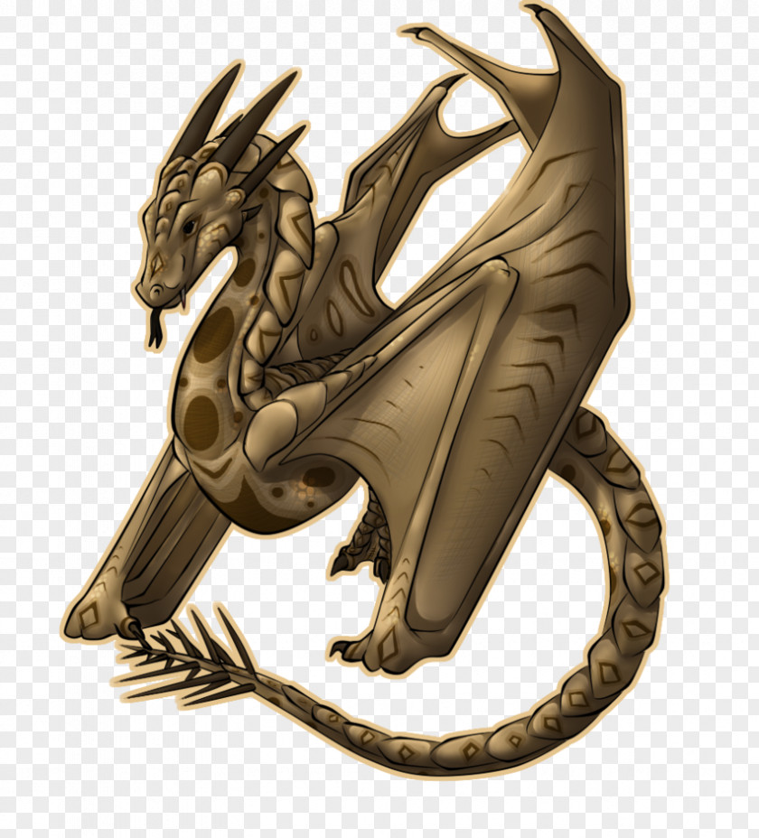 Dragon Wyvern Lindworm Desert Legendary Creature PNG