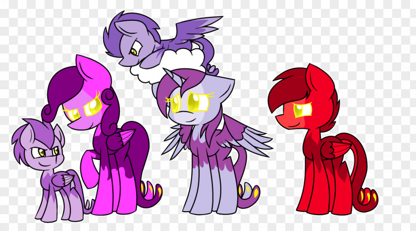 Flock Horse Art PNG