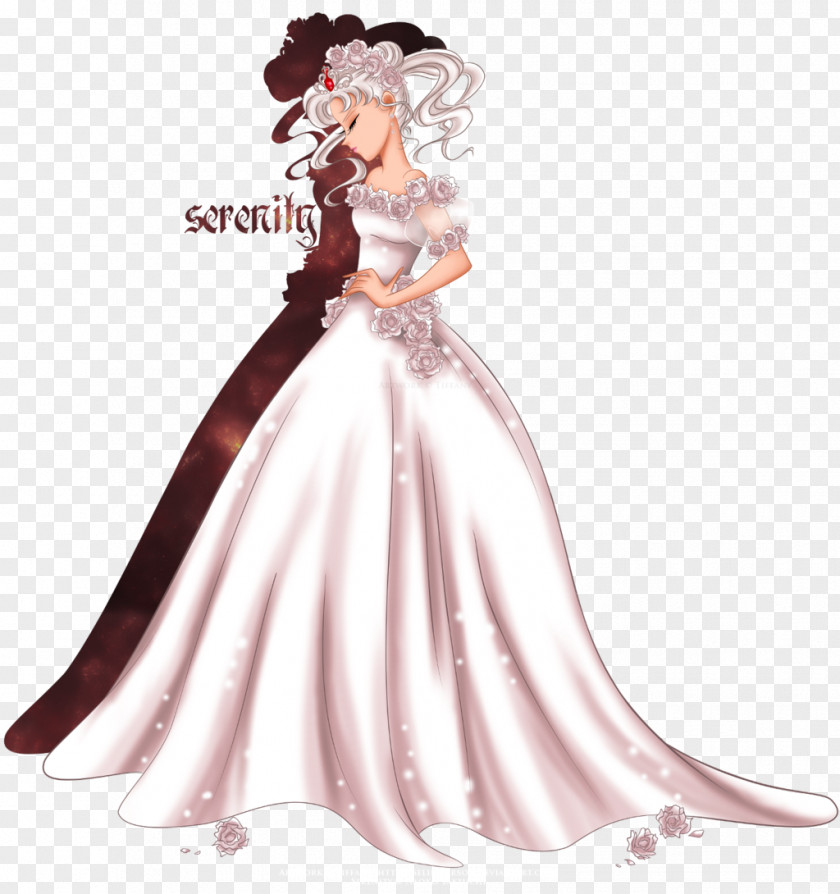 Sailor Moon Wedding Dress Queen Serenity Chibiusa Uranus PNG