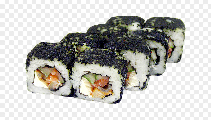 Sushi California Roll Gimbap Makizushi Tobiko PNG