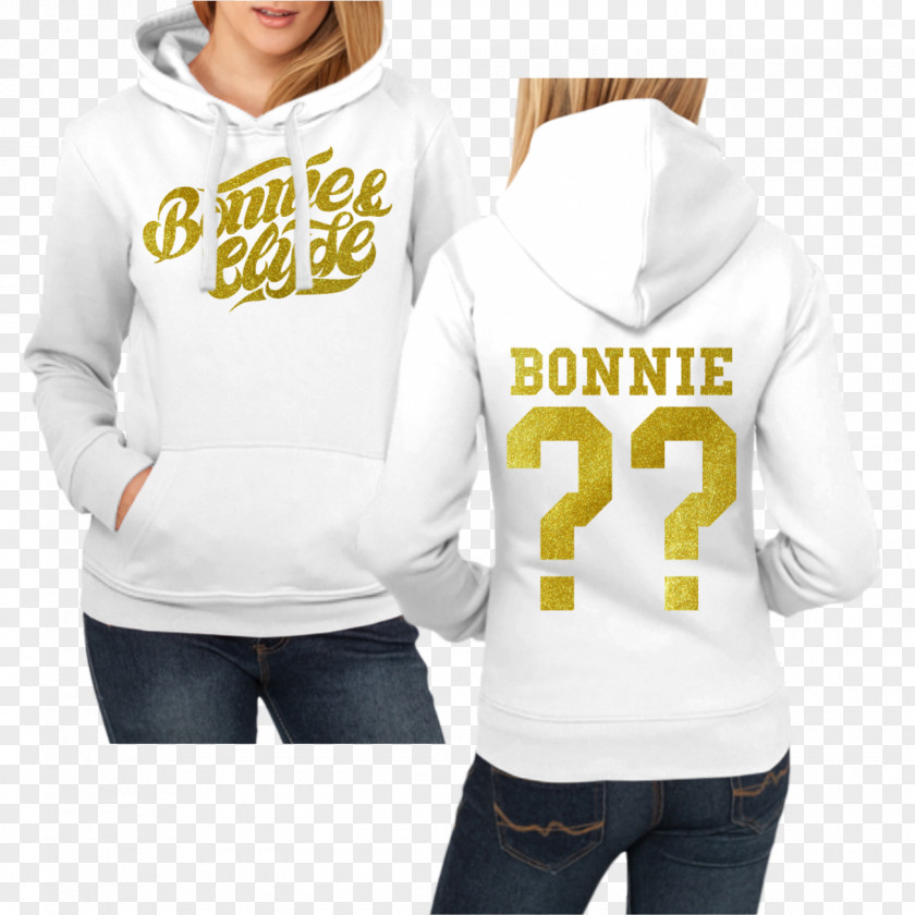Bonnie And Clyde Hoodie T-shirt Jumper Bakery PNG