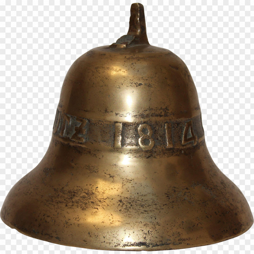 Bronzing Bronze Bell Ghanta 19th Century Germany PNG