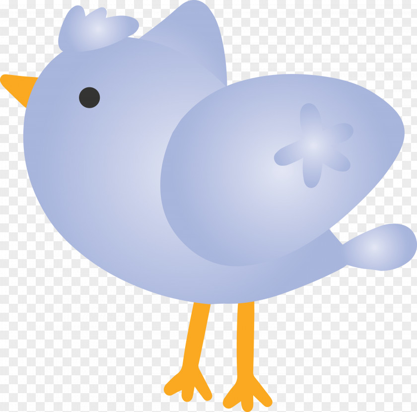 Cartoon Bird Chicken Beak PNG