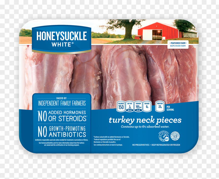 Honeysuckle Turkey Meat Calorie Nutrition Analysis Neck PNG