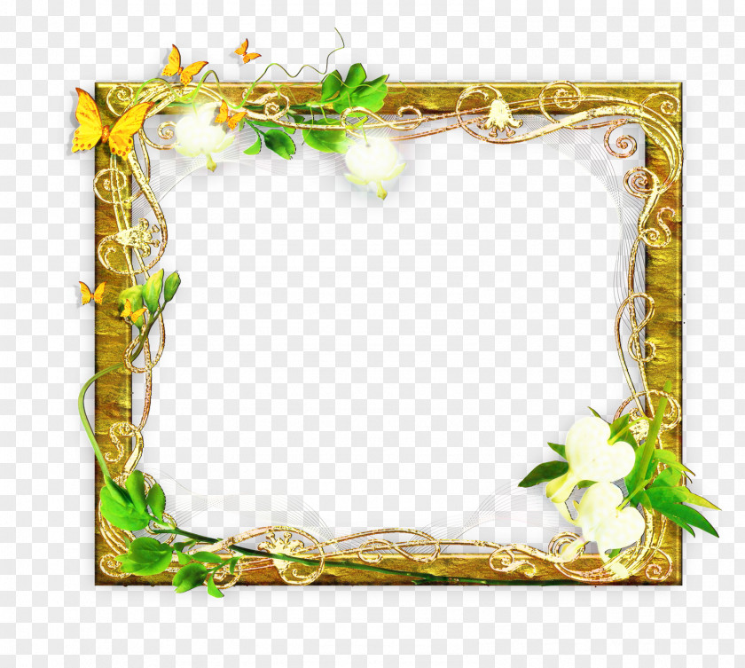 Ivy Interior Design Christmas Picture Frame PNG