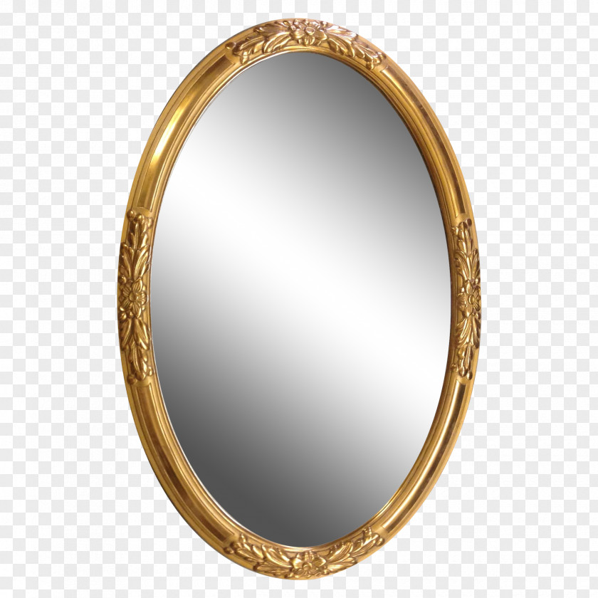 Mirror Light Table Picture Frames Oval PNG