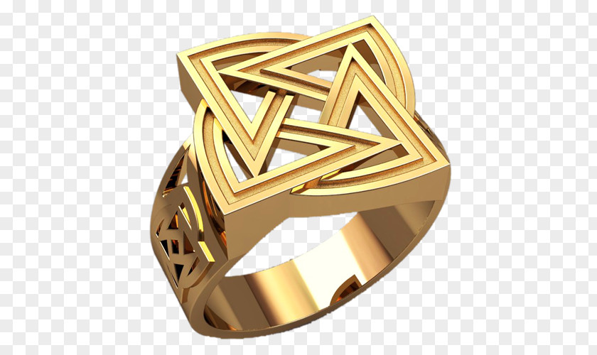 Ring Gold Chevalière Silver Fineness PNG