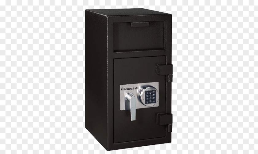 Safe Gun Electronic Lock Deposit Box PNG