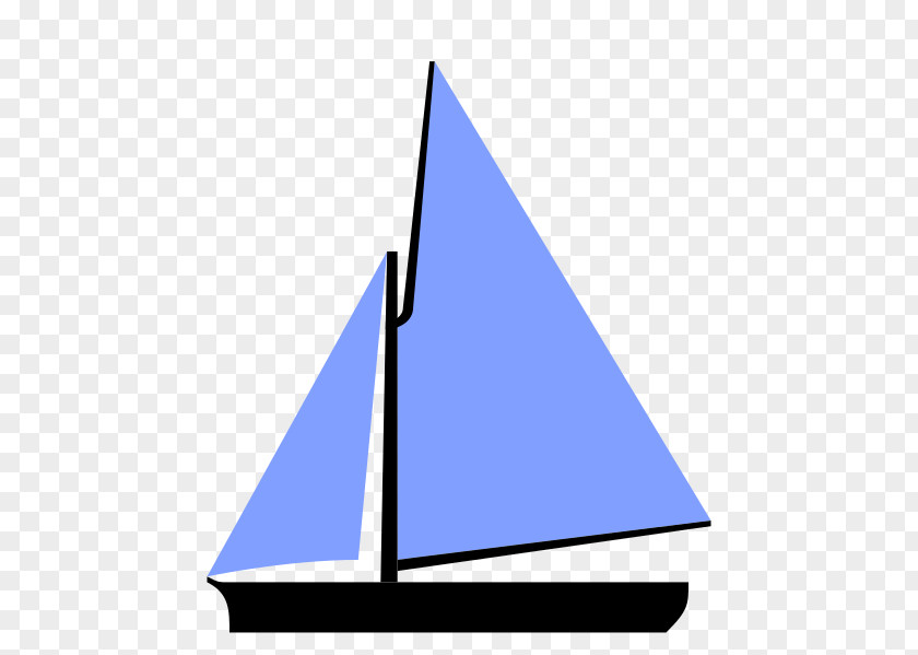 Sail Sailing Ship Sailboat Triangle PNG