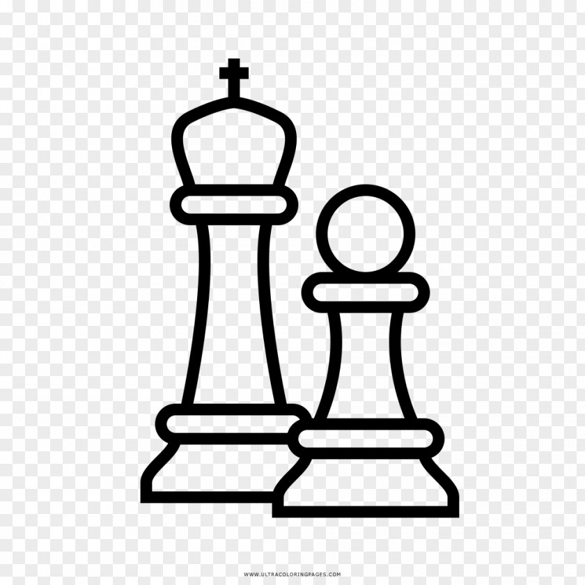 Chess Piece Coloring Book Drawing Pawn PNG