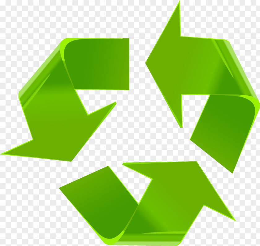 Green Recyclable Sign Arrow Euclidean Vector Clip Art PNG