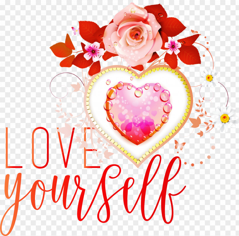 Love Yourself Love PNG